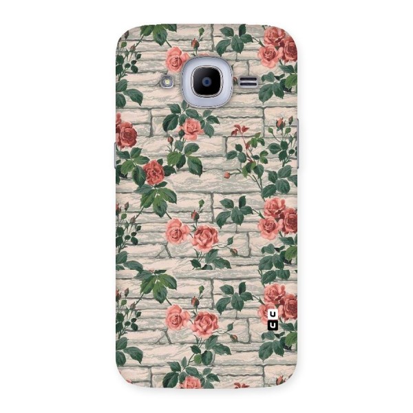 Floral Wall Design Back Case for Samsung Galaxy J2 2016